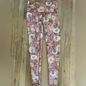 Teeki Orange Flower Leggings
